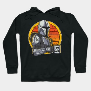 the best dad in the galaxy Hoodie